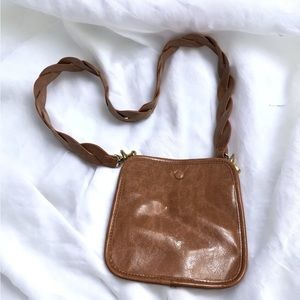 Anthropologie Bette Vegan Leather Crossbody Bag/Purse